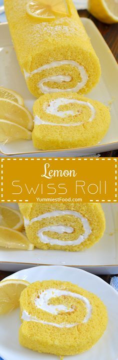 Lemon Swiss Roll