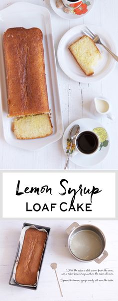 Lemon-Syrup Loaf Cake