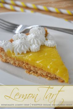 Lemon Tart with Macadamia Nut Crust