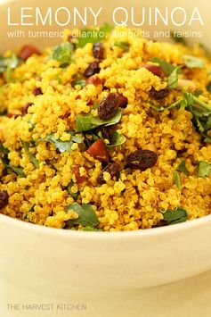 Lemony Quinoa with Turmeric