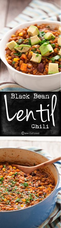 Lentil Black Bean Chili