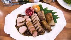 Lidia Bastianich's Pork Tenderloin with Balsamic Onions