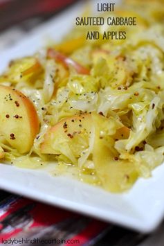 Light Sauteed Cabbage and Apples