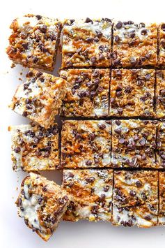 Lighter Caramel Seven Layer Bars