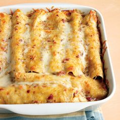 Lighter Chicken Enchiladas