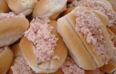 Linda's Ham Salad Sandwiches or Finger Rolls