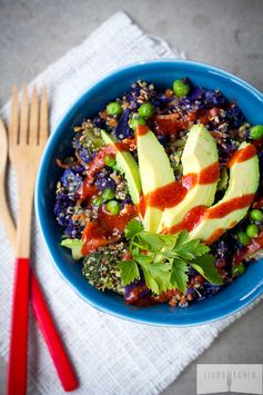 Linda's Spicy Rainbow Buddha Bowl