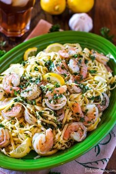 Linguine with Shrimp Scampi