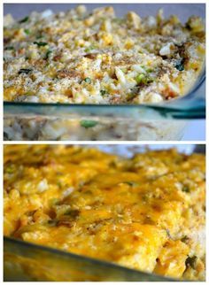 Loaded cauliflower & chicken casserole