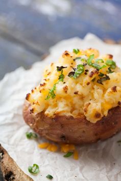 Loaded Overstuffed Baked Potatoes