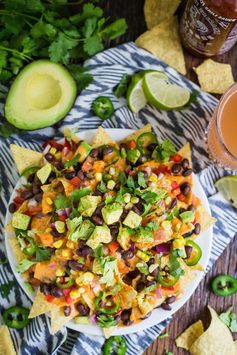 LOADED Vegan Nachos