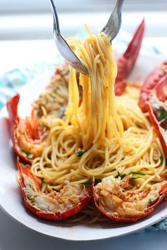 Lobster Spaghetti (Santorini Style