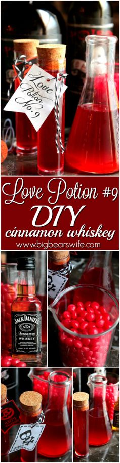 Love Potion #9 – DIY Cinnamon Whiskey