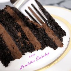 Loveletter Cakeshop's Vegan Double Chocolate Cake