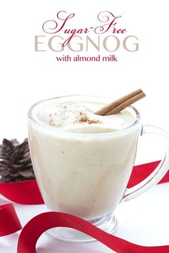 Low Carb Almond Milk Eggnog