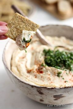 Low Carb Artichoke Hummus