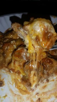 Low Carb chili cheese coney casserole