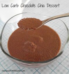 Low Carb Chocolate Chia Dessert