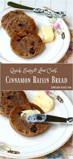 Low Carb Cinnamon Bread