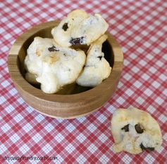 Low Carb Cloud Cookies with Blueberry and Chocolate Chips