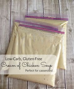 Low-Carb Gluten-Free Cream of Chicken Soup