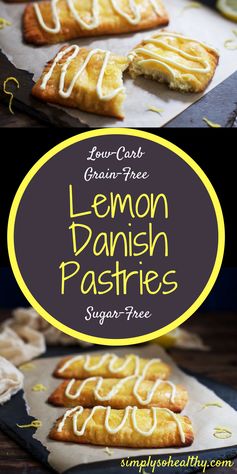 Low-Carb Lemon Danish Pastries