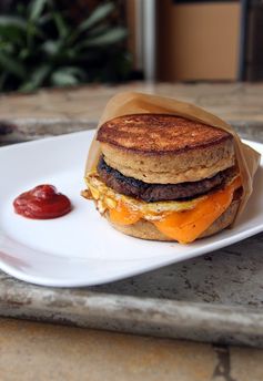 Low Carb Pancake Sandwich