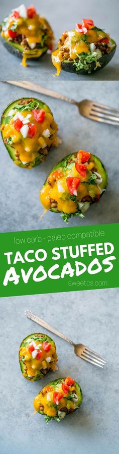 Low Carb Taco Stuffed Avocados