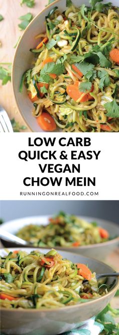 Low Carb Vegan Chow Mein