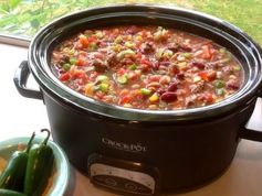 Low Fat Crock Pot Chicken Taco Soup