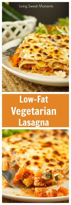 Low Fat Vegetarian Lasagna