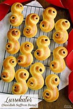 Lussekatter (Swedish Saffron Buns