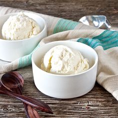 Lychee Ice Cream | paleo, gluten free, refined sugar free, soy free