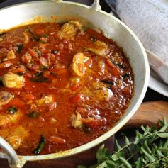 Madras Fish Curry of Snapper, Tomato and Tamarind