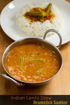 Madras Style Murungakkai Sambar