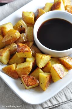 Malt Vinegar Roasted Potatoes