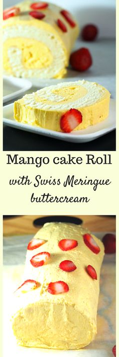 Mango Cake Roll