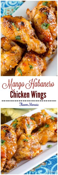 Mango Habanero Wings