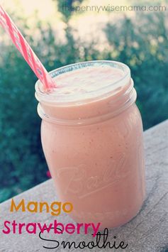 Mango Strawberry Smoothie