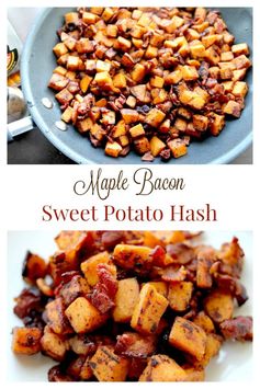 Maple Bacon Sweet Potato Hash