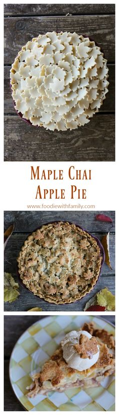 Maple Chai Apple Pie