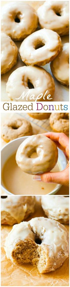 Maple Glazed Donuts