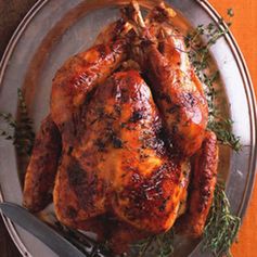 Maple-Glazed Roast Turkey with Apple Cider Gravy