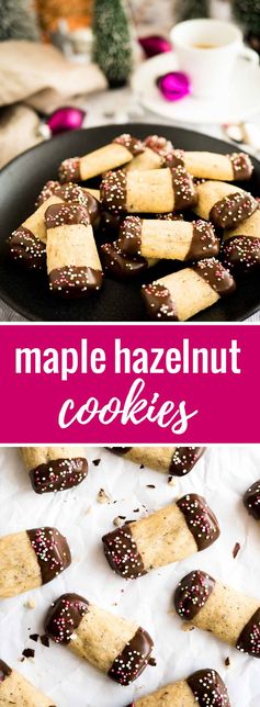 Maple Hazelnut Cookies