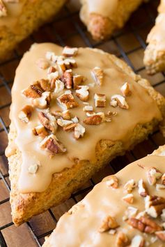 Maple Oat Pecan Scones