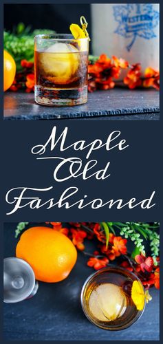 Maple Old Fashioned – A Bourbon Cocktail