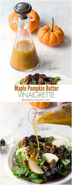 Maple Pumpkin Butter Vinaigrette