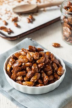 Maple-Tamari Roasted Almonds