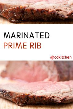 Marinated Prime Rib