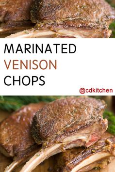 Marinated Venison Chops